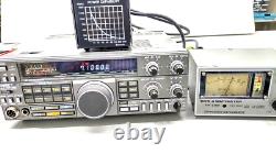 KENWOOD TS-440S 100W HF Ham Radio Transceiver Antenna Tuner withCable Used AC100V