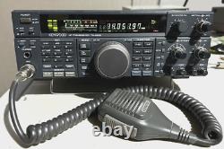 KENWOOD TS-450s Ham Radio HF Transceiver 160-10m with Antenna Tuner works well