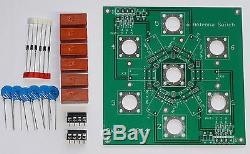 KIT 61 remote antenna switch for SO-239 complete KIT without the box and SO239