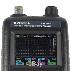 KVE520A VHF/UHF Color Graphic Vector Impedance Antenna Analyzer For Ham Radio