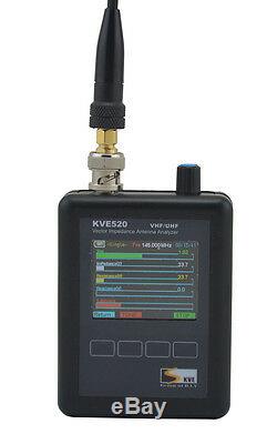 KVE520 Vector Impedance Analyzer Antenna Ham Radio DIY with 4pcs Adapters