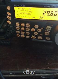 Kenwood 480SAT HF 6 meter Ham Radio Transceiver Amateur Radio with Antenna Tuner