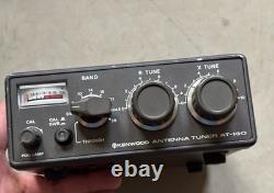 Kenwood AT-130 Antenna Tuner SWR Meter Amateur Ham Radio