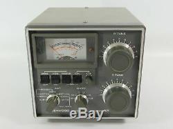 Kenwood AT-200 Vintage Ham Radio Antenna Tuner with Manual (works) SN 751045