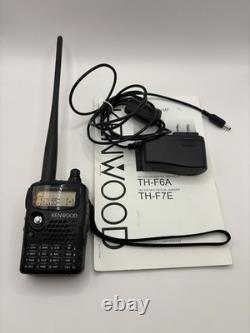 Kenwood TH-F6A FM Tri-band 144/220/440MHz Ham Radio Handheld Transceiver