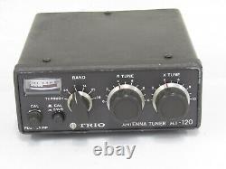 Kenwood TRIO ANTENNA TUNER AT-120 HF SSB CW ham radio #2012.30409.9600