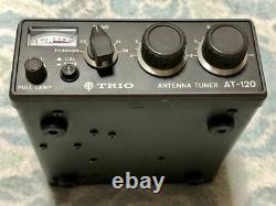 Kenwood TRIO ANTENNA TUNER AT-120 HF SSB CW ham radio #2012.30409.9600