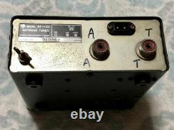 Kenwood TRIO ANTENNA TUNER AT-120 HF SSB CW ham radio #2012.30409.9600