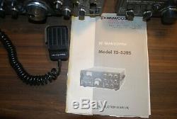 Kenwood Ts-530s Hf Transceiver Ham Radio With Matching At-230 Antenna Tuner