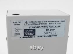 Kuranishi BR-200 Ham Radio SWR Antenna Analyzer + Dummy Load + Case (excellent)