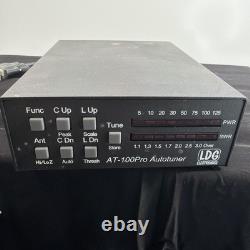 LDG AT-100ProII 100W Ham Radio CB HF Automatic Antenna Tuner Works