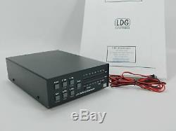 LDG AT-100ProII Ham Radio Automatic Antenna Tuner with Manual + Power Cable (nice)