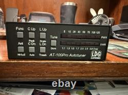 LDG AT 100 Pro Autotuner Antenna Tuner Used Nice