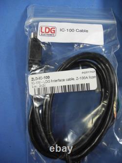 LDG Electronics AT-7000 Ham Radio Automatic Antenna Tuner With IC-100 Cable