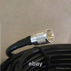 LMR400 Ham CB Antenna Coax Cable 50 ft PL-259 Connector