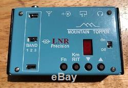 LNR precision Mountain Topper MTR3B, QRP transceiver with NEW EFT-MTR 40M/30M/20