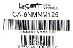 L-3 Com 125' NM to NM LMR-600 50 Ohm HAM Radio Antenna VHF UHF Cable Low Loss