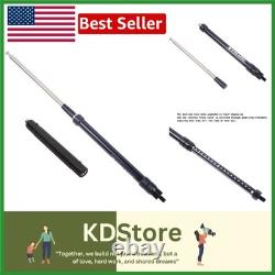 Laser Engraved 3/8-24 Portable Ham Radio Antenna, 7-54 MHz, Ultra Lightweight