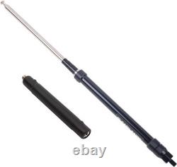 Laser Engraved 3/8-24 Portable Ham Radio Antenna, 7-54 MHz, Ultra Lightweight