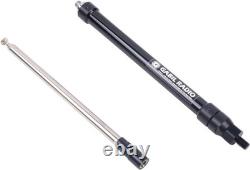 Laser Engraved 3/8-24 Portable Ham Radio Antenna, 7-54 MHz, Ultra Lightweight