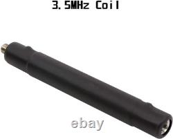 Laser Engraved 3/8-24 Portable Ham Radio Antenna, 7-54 MHz, Ultra Lightweight