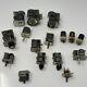 Lot Of 16 Mixed Variable Air Capacitor Ham Radio Transceiver Antenna Amplifier