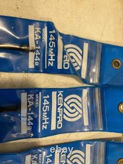 Lot of 5 Kenpro KA-144B 145MHz 2M VHF BNC Antenna Flexible Duck Handheld Radio