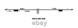 M0cvo Dpd-4080 Three Band Loaded Dipole Antenna 15/40/80m