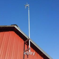 MADE IN USA Antenna Mast Wall Mount with 4 to 22 stand off bracket HAM Radio