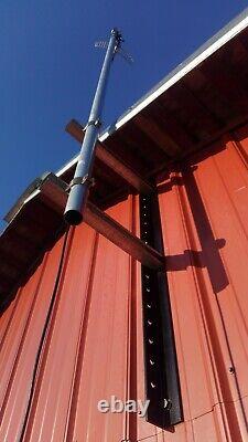 MADE IN USA Antenna Mast Wall Mount with 4 to 22 stand off bracket HAM Radio