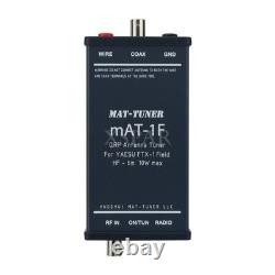MAT-1F Automatic Antenna Tuner HF/50MHz 10W BNC and Banana Connectors for FTX-1