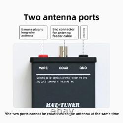 MAT-1F Dedicated Automatic Antenna Tuner QRP 10W max For Yaesu FTX-1 Field