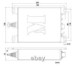 MAT-40 120W Automatic Antenna Tuner Ham Radio with ICOM & YAESU Adapters USA