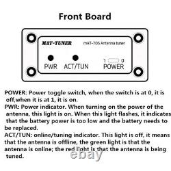 MAT-705 1.8MHz-54MHz HF Auto Tuner Automatic Antenna Ham Radio for ICOM 30W
