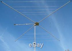 MFJ1835H 1/2 Wave, 5 Band (20, 17, 15, 12, 10 Meters) HF Cobweb Antenna, 1.5K