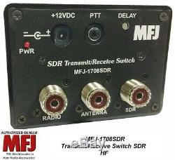 MFJ-1708SDR Antenna switch, HF, Transmit/Receive Switch For SDR, 200W SSB PEP