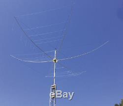 MFJ-1846 HEX BEAM, HF Ham Radio Base Antenna, 6-BAND, 6/10/12/15/17/20M, 1.5KW
