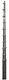 MFJ-1965 Aluminum Telescopic Pole, 11 Sections, 64ft Tall