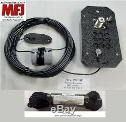 MFJ-1982HP, End Fed, Horizontal Wire Antenna, 10-80 Meters, 132', 800 Watts PEP
