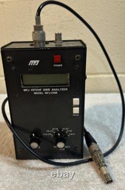 MFJ 249 HF VHF SWR ANALYZER Comes With Antenna Cord Only