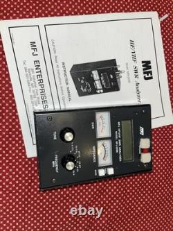 MFJ-259B HF VHF Ham Radio Antenna SWR Analyzer Works Perfectly