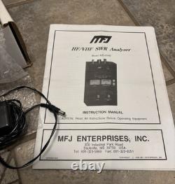 MFJ-259B HF/VHF SWR Analyzer Antenna Analyzer RF Impedance Meter -Ham Radio
