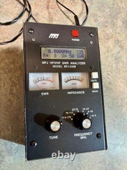 MFJ-259B HF/VHF SWR Analyzer Antenna Analyzer RF Impedance Meter -Ham Radio
