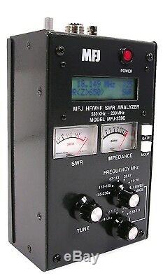 MFJ-259C HF/VHF/220 MHz Ham Radio CB Antenna Analyzer- 530 KHz 230 MHz
