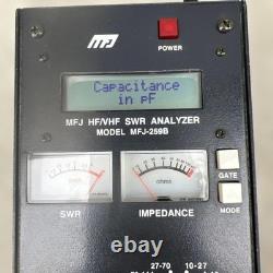 MFJ-259 Antenna Analyzer HF VHF UHF Portable Ham Radio Meter