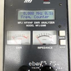 MFJ-259 Antenna Analyzer HF VHF UHF Portable Ham Radio Meter