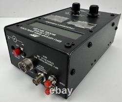 MFJ-259 HF VHF SWR Antenna Analyzer MFJ-66 Dip Meter Adapter Ham Radio UNTESTED