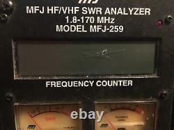 MFJ-259 Ham Radio HF VHF SWR Antenna Analyzer 1.8-170MHz