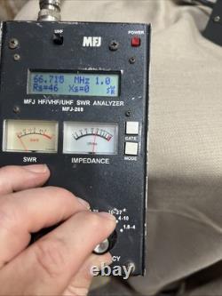 MFJ-269 Antenna Analyzer HF VHF UHF Ham