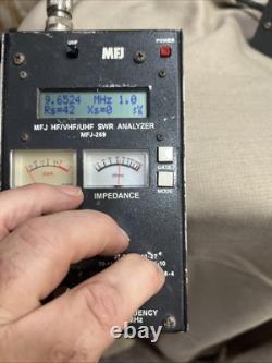 MFJ-269 Antenna Analyzer HF VHF UHF Ham